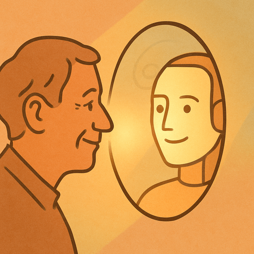 AI as a Mirror: What Does It&nbsp;Reflect?